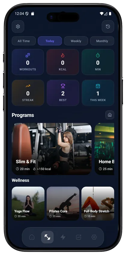 Programmi fitness personalizzati Wellness Core